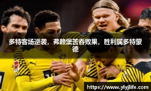 多特客场逆袭，弗赖堡苦吞败果，胜利属多特蒙德